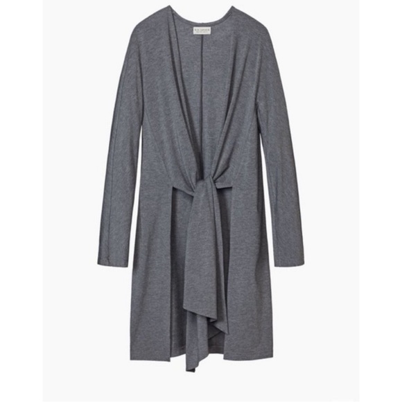 MM Lafleur • graham kimono in charcoal sz M - Picture 2 of 8